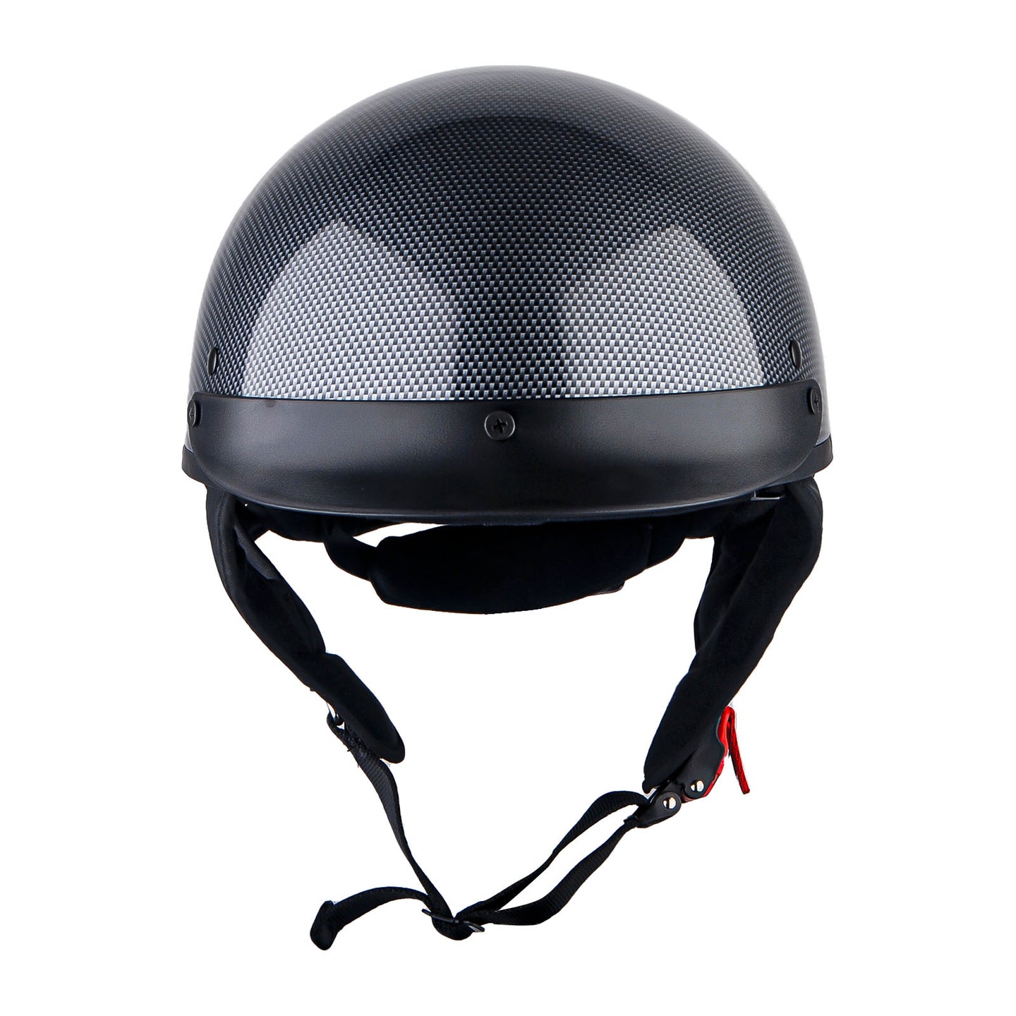 1Storm Motorcycle Half Face Helmet Mopeds Scooter Pilot with retratable Inner Smoked Visor: HKY205V