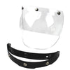 1Storm Motorcycle Open Face Helmet Shield: HKY207 only