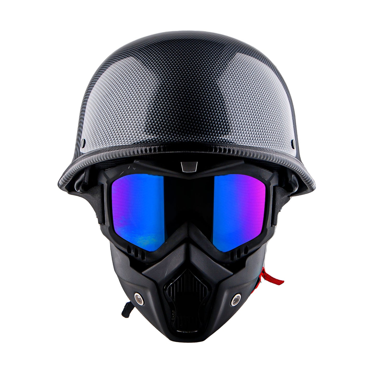 Casque de vélo de rue modulaire en fibre de carbone avec certificat de sécurité Casque de vélo de rue modulaire en fibre de carbone avec certificat de sécurité