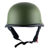 1Storm Novelty Motorcycle Helmet Half Face German Style DOT Approved: HKY602