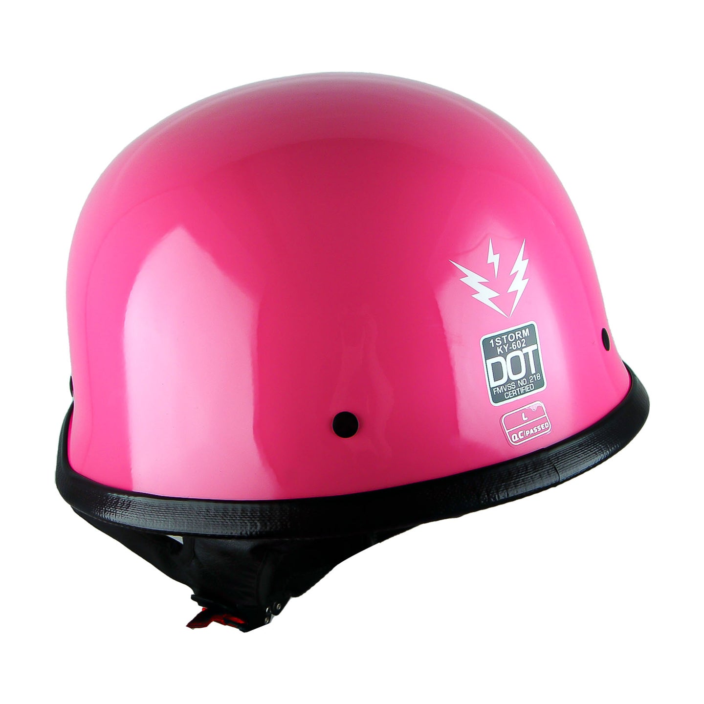 1Storm Novelty Motorcycle Helmet Half Face German Style DOT Approved: HKY602