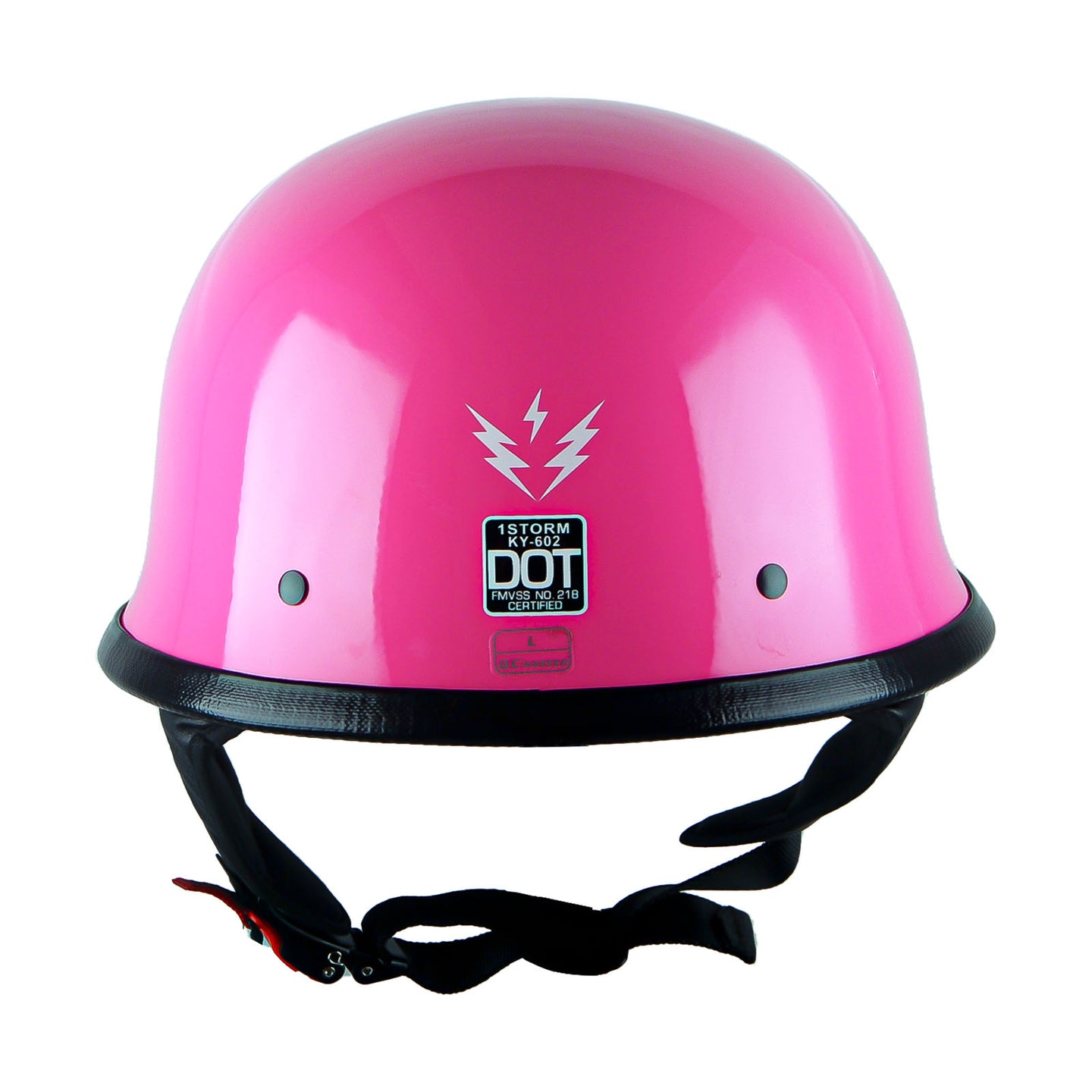 1Storm Novelty Motorcycle Helmet Half Face German Style DOT Approved: HKY602