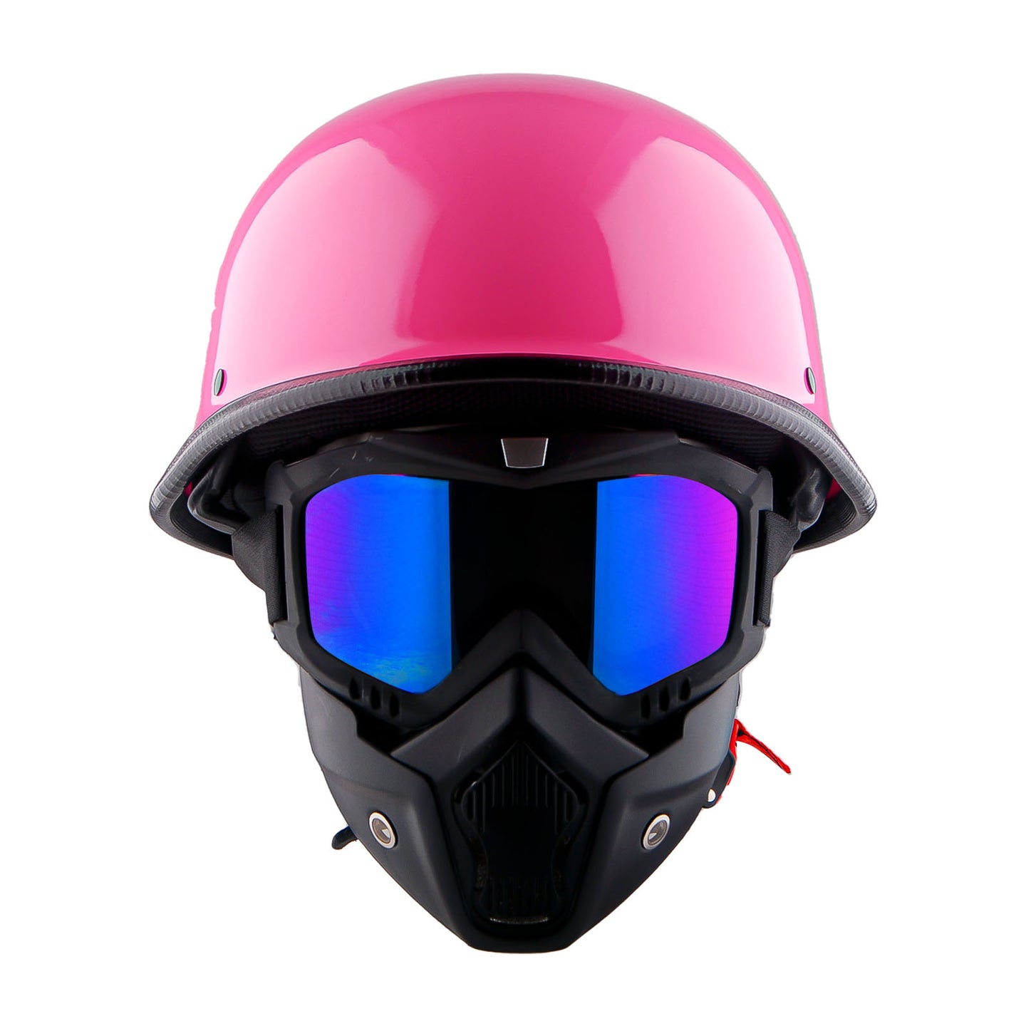 1Storm Novelty Motorcycle Half Face Helmet German Style DOT