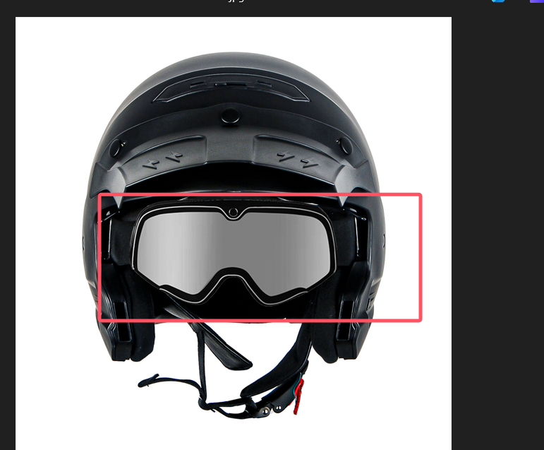 1Storm Motorcycle Full Face Helmet Open Face Helmet: Model HKY881S-E Visor & Face Mask