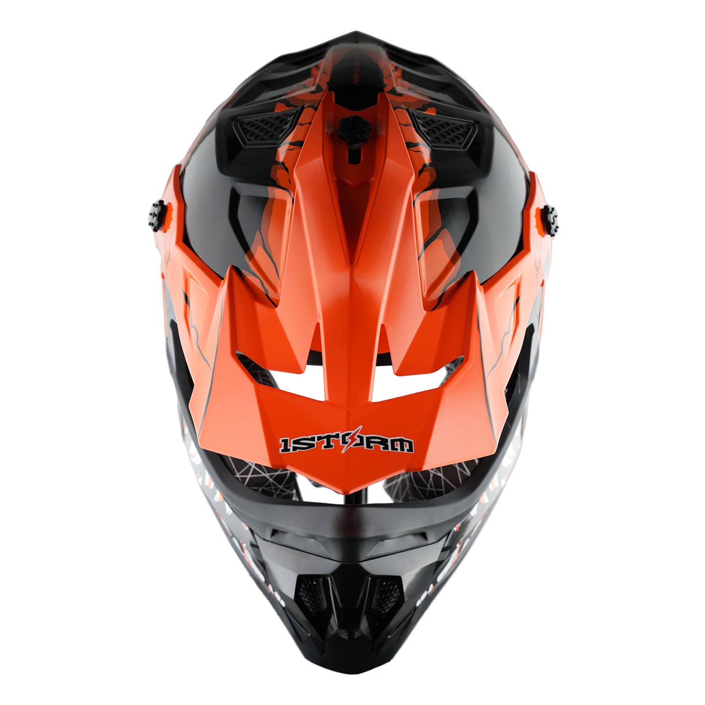 1Storm Adult Motocross Helmet Track Style JH601