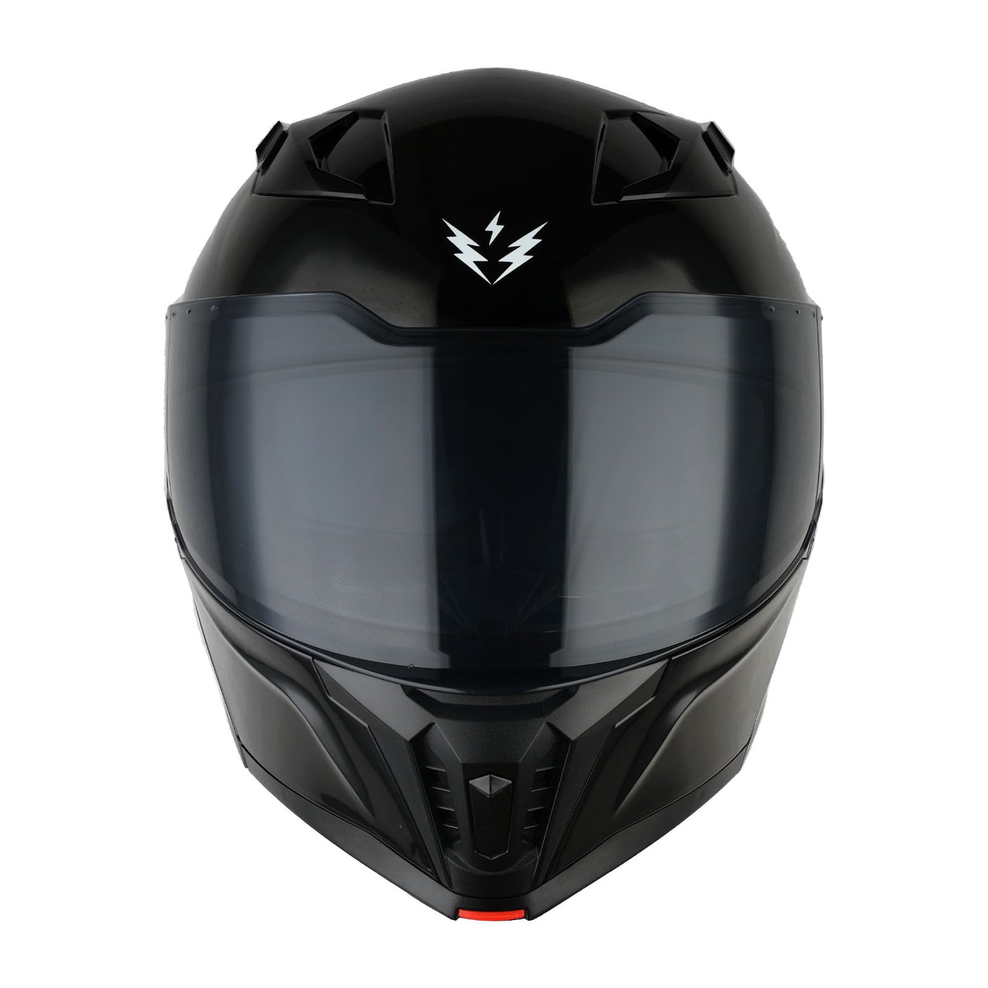 1Storm Motorcycle Modular Flip up Dual Visor Helmet Street Bike Sun Shield Full Face with One Extra Clear Shield: KT928