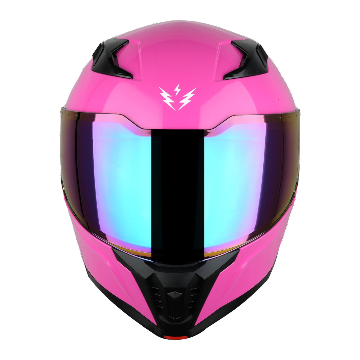 1Storm Motorcycle Modular Flip up Dual Visor Helmet Street Bike Sun Shield Full Face with One Extra Clear Shield: KT928