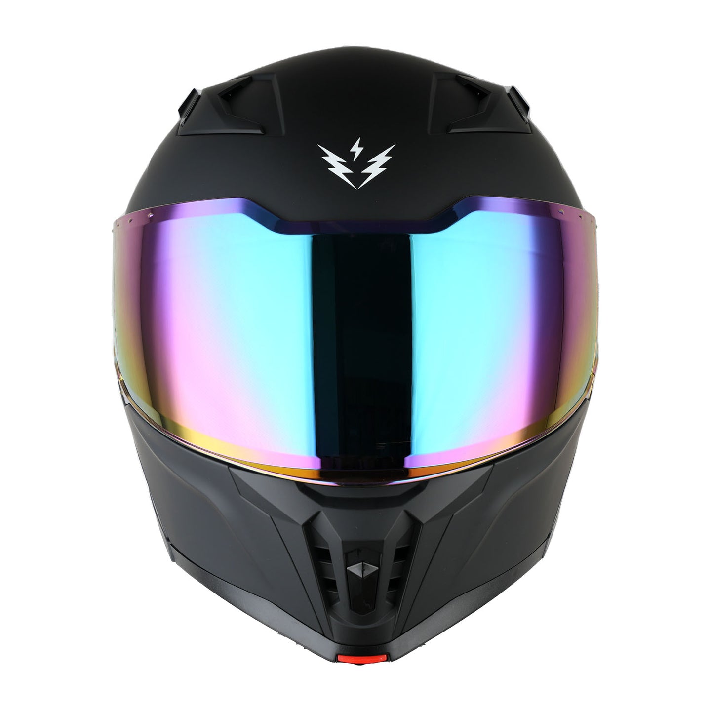 1Storm Motorcycle Modular Flip up Dual Visor Helmet Street Bike Sun Shield Full Face with One Extra Clear Shield: KT928