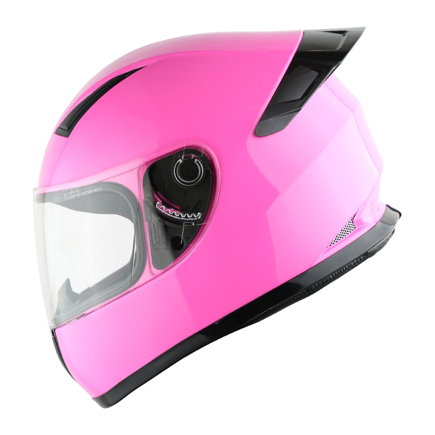 1Storm Motorcycle Youth Kids Street Dirt Bike ATV BMX MX Go Cart Karting Full Face Helmet with LED Tail Light: LED-B15