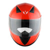 1Storm Motorcycle Youth Kids Street Dirt Bike ATV BMX MX Go Cart Karting Full Face Helmet with LED Tail Light: LED-B15