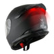 1Storm Motorcycle Youth Kids Street Dirt Bike ATV BMX MX Go Cart Karting Full Face Helmet with LED Tail Light: LED-B15