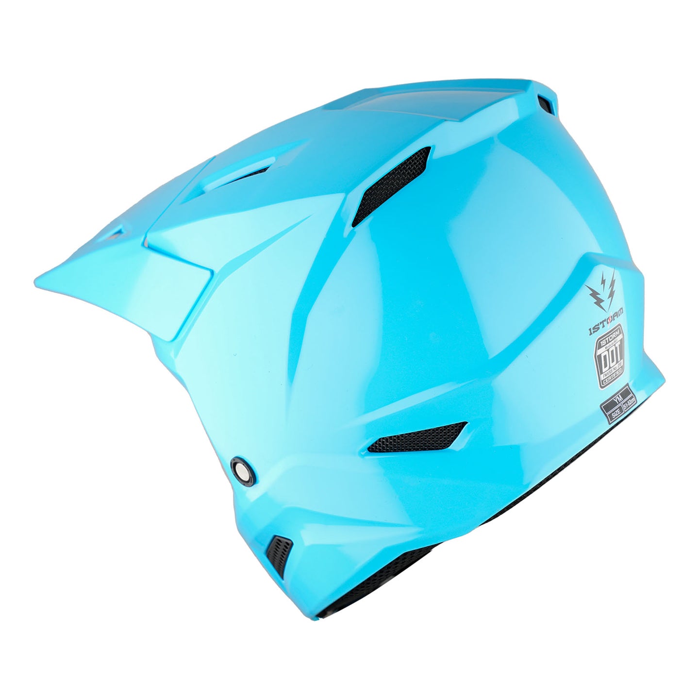 1Storm Youth Motocross Helmet Kids ATV Helmet T602 BMX MX Dirt Bike Go Kart Teenager