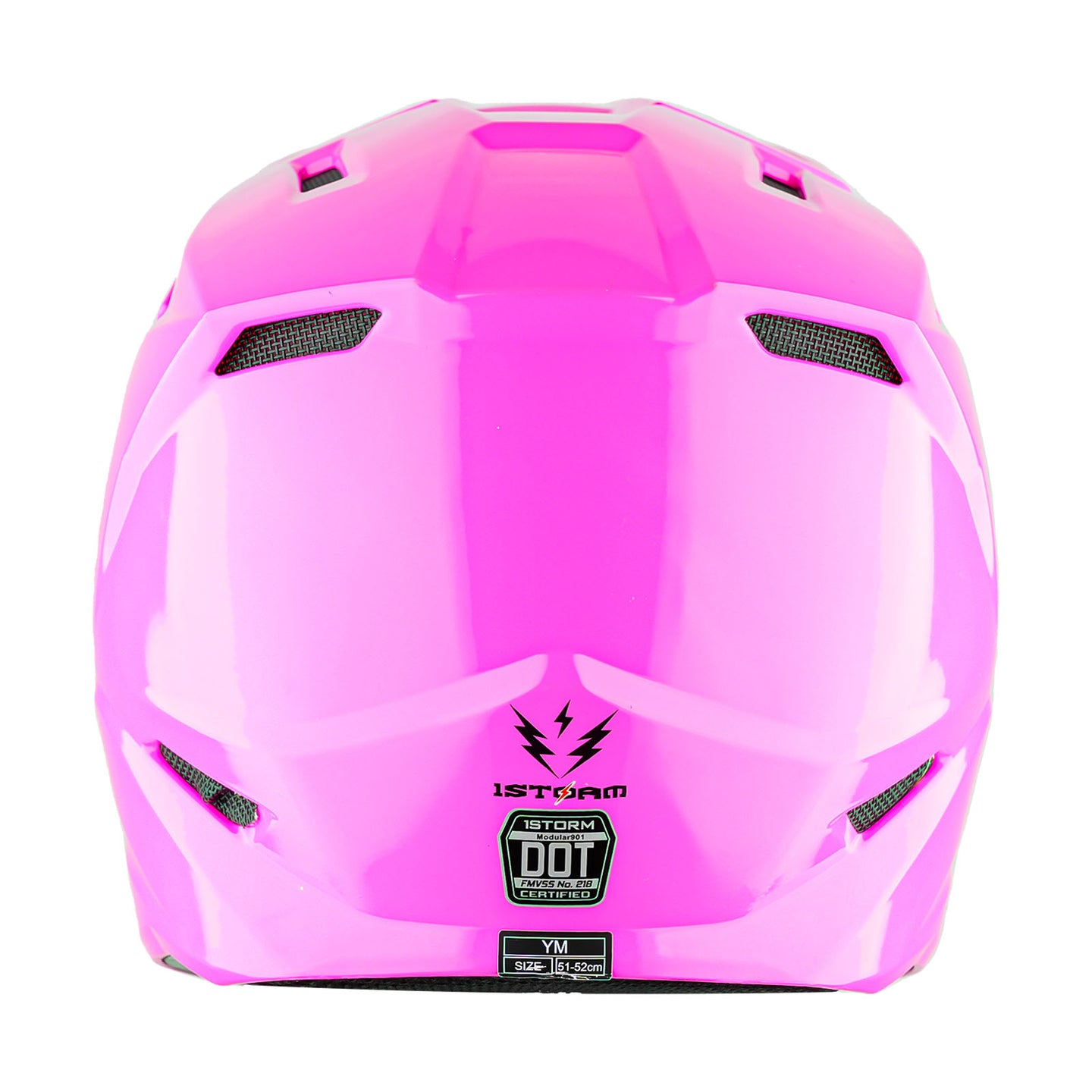 1Storm New Youth Kids BMX MX Bike Helmet Motocross Helmet Teenager T602 + Goggles + Gloves Bundle