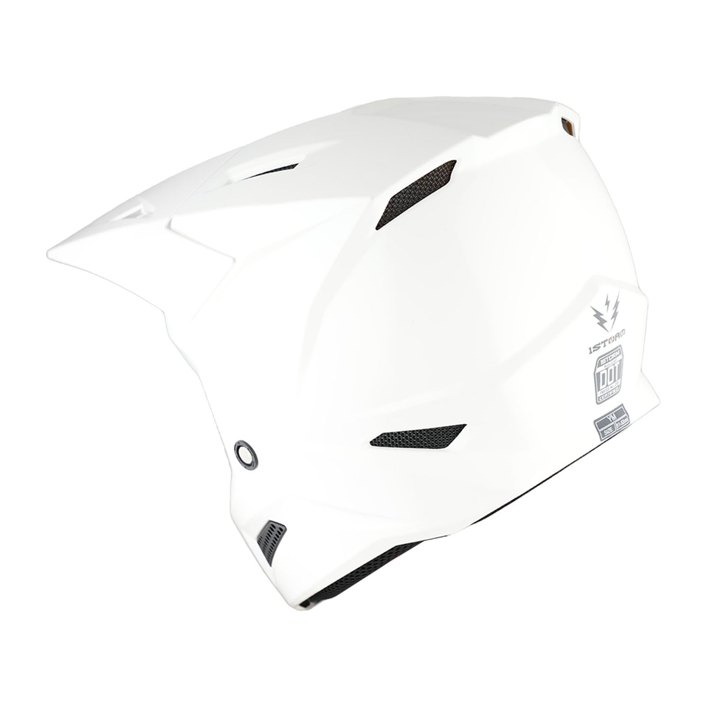 1Storm New Youth Kids BMX MX Bike Helmet Motocross Helmet Teenager T602 + Goggles + Gloves Bundle