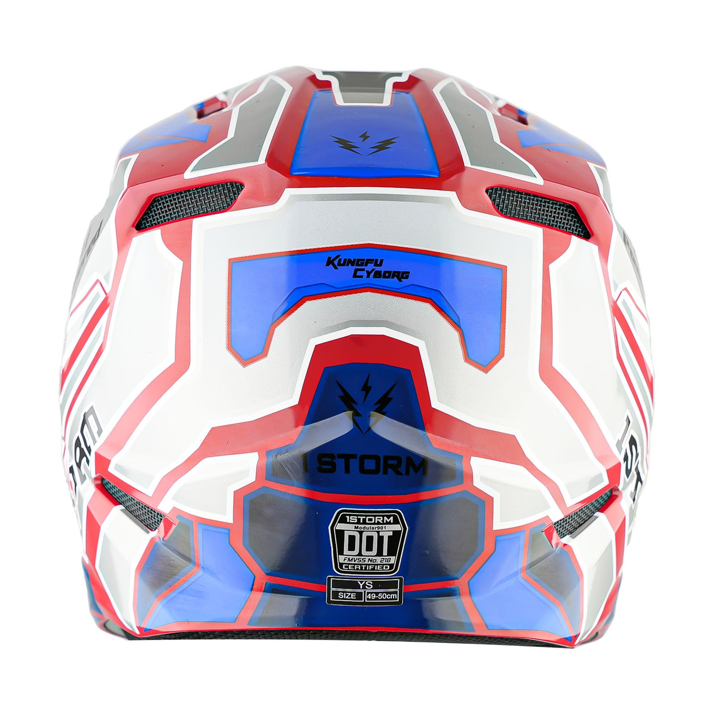 1Storm Youth Motocross Helmet Kids ATV Helmet T602 BMX MX Dirt Bike Go Kart Teenager