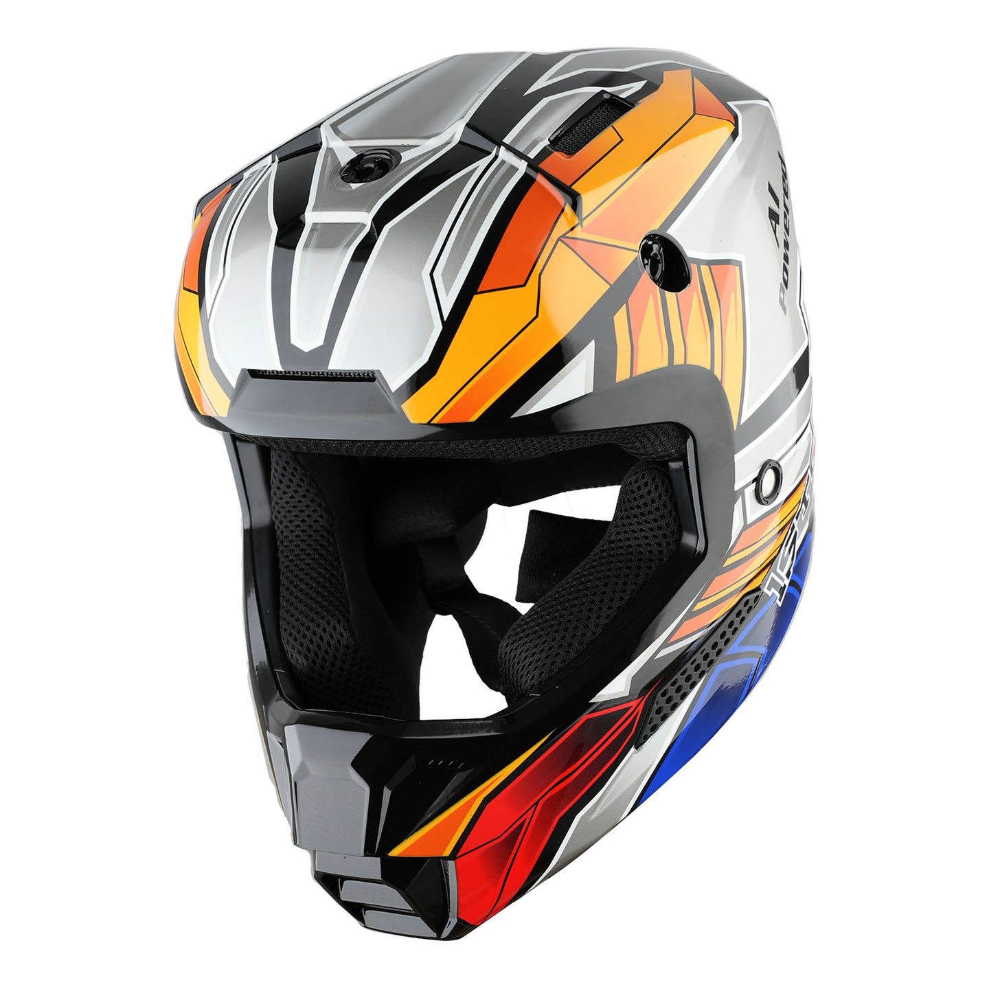 1Storm New Youth Kids BMX MX Bike Helmet Motocross Helmet Teenager T602 + Goggles + Gloves Bundle