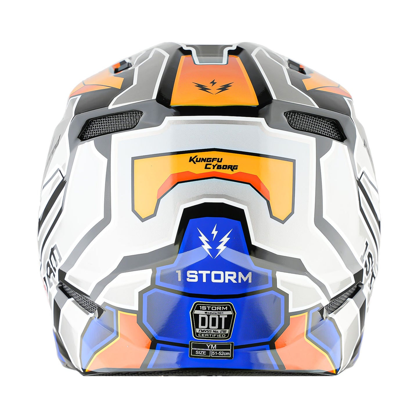 1Storm Youth Motocross Helmet Kids ATV Helmet T602 BMX MX Dirt Bike Go Kart Teenager