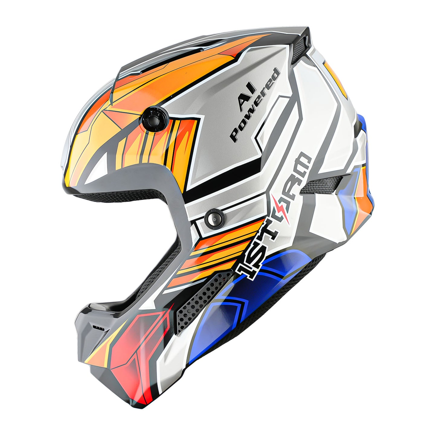 1Storm New Youth Kids BMX MX Bike Helmet Motocross Helmet Teenager T602 + Goggles + Gloves Bundle