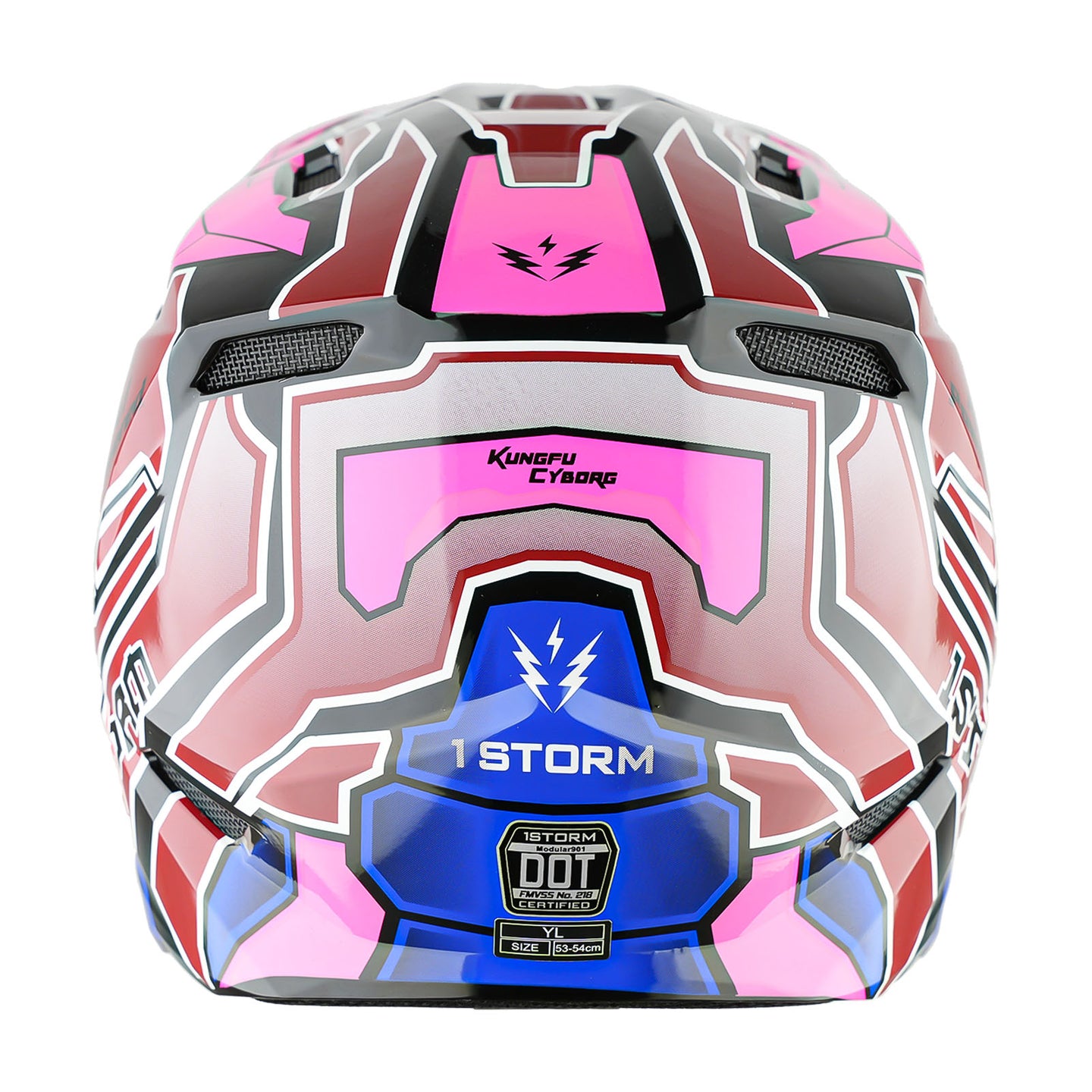 1Storm Youth Motocross Helmet Kids ATV Helmet T602 BMX MX Dirt Bike Go Kart Teenager