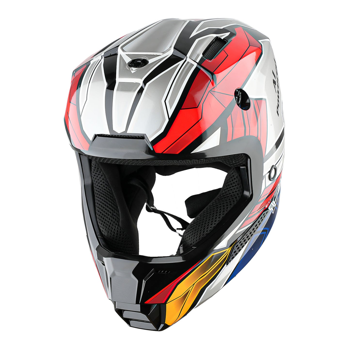 1Storm New Youth Kids BMX MX Bike Helmet Motocross Helmet Teenager T602 + Goggles + Gloves Bundle