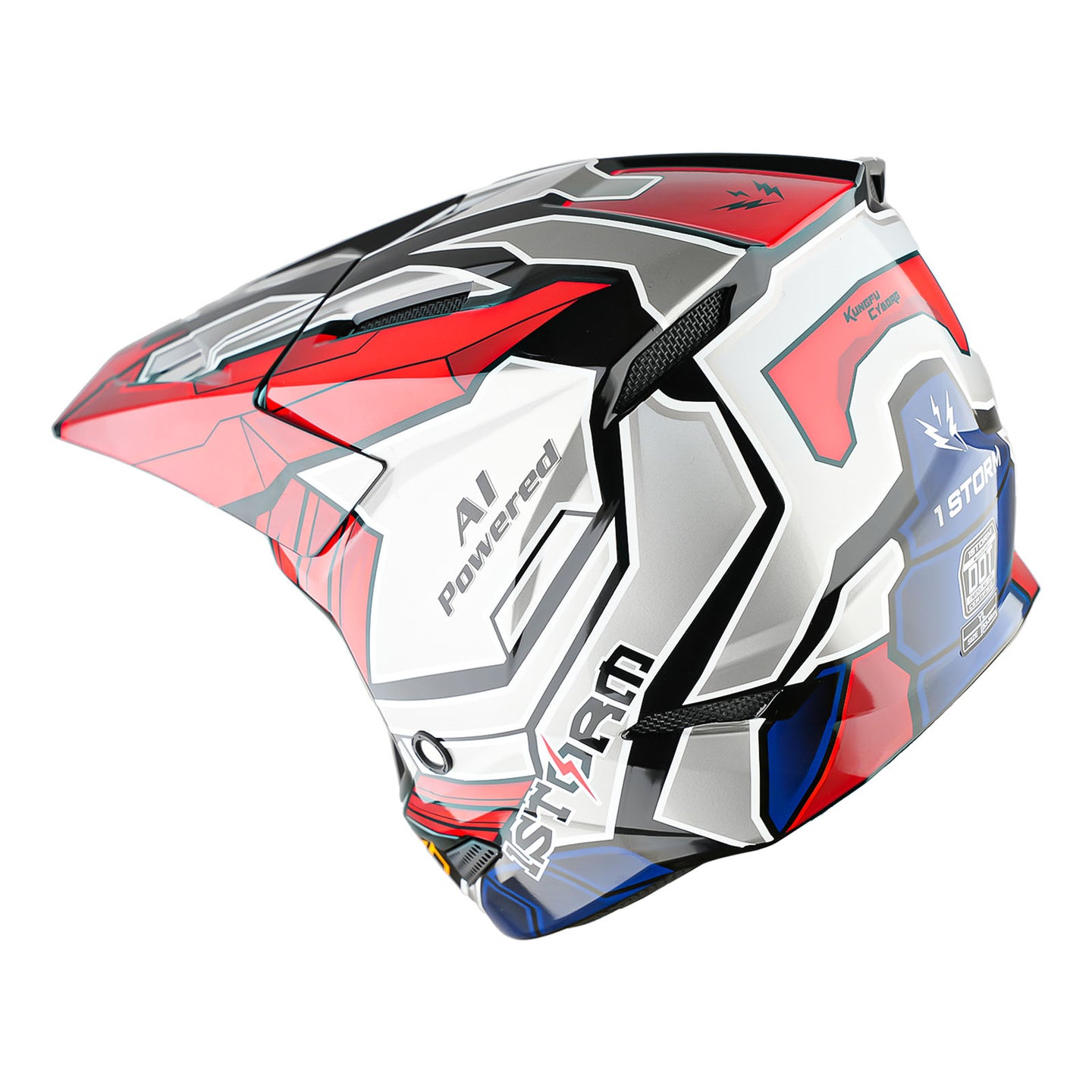 1Storm Youth Motocross Helmet Kids ATV Helmet T602 BMX MX Dirt Bike Go Kart Teenager