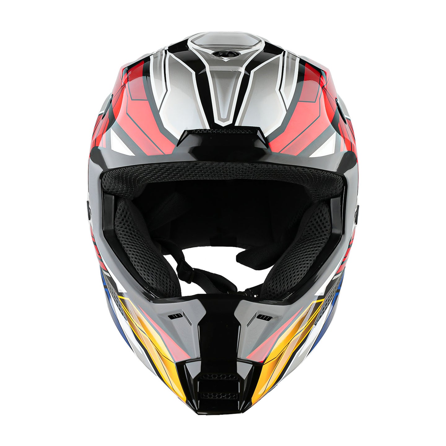 1Storm New Youth Kids BMX MX Bike Helmet Motocross Helmet Teenager T602 + Goggles + Gloves Bundle