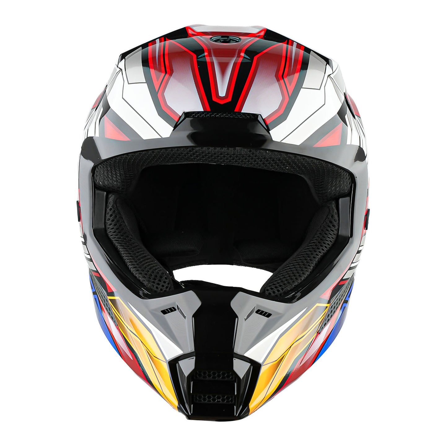 1Storm New Youth Kids BMX MX Bike Helmet Motocross Helmet Teenager T602 + Goggles + Gloves Bundle