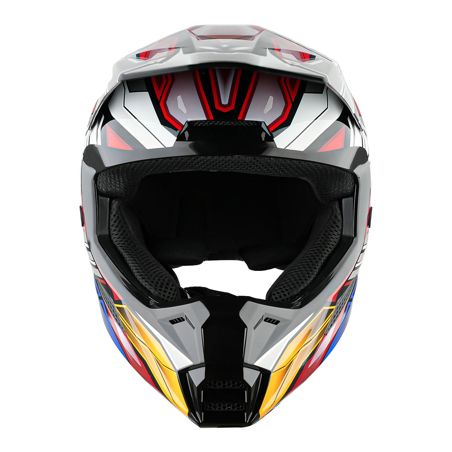 1Storm New Youth Kids BMX MX Bike Helmet Motocross Helmet Teenager T602 + Goggles + Gloves Bundle