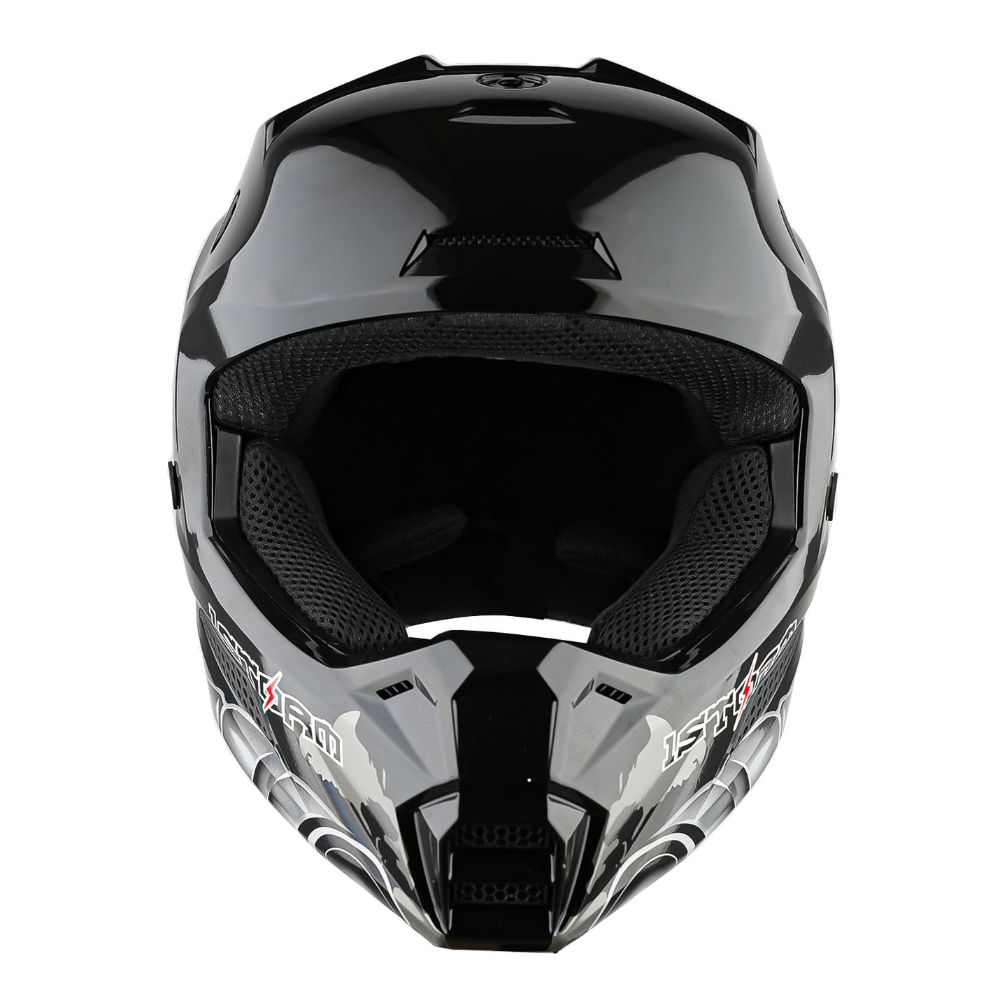 1Storm New Youth Kids BMX MX Bike Helmet Motocross Helmet Teenager T602 + Goggles + Gloves Bundle