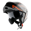 1Storm New Motorcycle Bike Modular Full Face Helmet Dual Visor Sun Shield: NOLED-X90