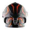 1Storm New Motorcycle Bike Modular Full Face Helmet Dual Visor Sun Shield with Rechargeable LED Tail Light: LED-X90