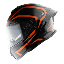 1Storm New Motorcycle Bike Modular Full Face Helmet Dual Visor Sun Shield with Rechargeable LED Tail Light: LED-X90