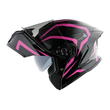 1Storm New Motorcycle Bike Modular Full Face Helmet Dual Visor Sun Shield with Rechargeable LED Tail Light: LED-X90