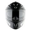 1Storm New Motorcycle Bike Modular Full Face Helmet Dual Visor Sun Shield with Rechargeable LED Tail Light: LED-X90