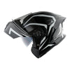 1Storm New Motorcycle Bike Modular Full Face Helmet Dual Visor Sun Shield with Rechargeable LED Tail Light: LED-X90