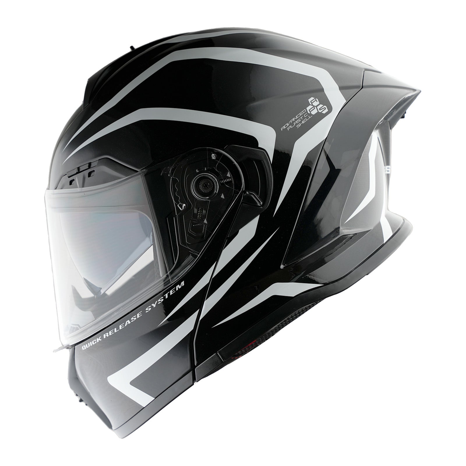 1Storm New Motorcycle Bike Modular Full Face Helmet Dual Visor Sun Shield: NOLED-X90