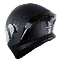 1Storm New Motorcycle Bike Modular Full Face Helmet Dual Visor Sun Shield with Rechargeable LED Tail Light: LED-X90