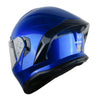 1Storm New Motorcycle Bike Modular Full Face Helmet Dual Visor Sun Shield with Rechargeable LED Tail Light: LED-X90