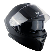 1Storm New Motorcycle Bike Modular Full Face Helmet Dual Visor Sun Shield with Rechargeable LED Tail Light: LED-X90