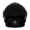 1Storm New Motorcycle Bike Modular Full Face Helmet Dual Visor Sun Shield with Rechargeable LED Tail Light: LED-X90