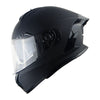 1Storm New Motorcycle Bike Modular Full Face Helmet Dual Visor Sun Shield with Rechargeable LED Tail Light: LED-X90