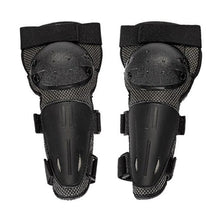 WOW Motorcycle Motocross Bike Guard Protector Youth Kids Body Armor Bundle with Youth Knee Guard Solid Black