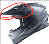 Top Visor for Motorcross Helmet HF801 Fiber