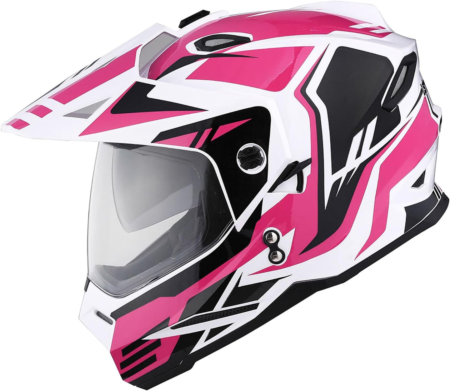 1Storm Youth Kids Dual Sport Dual Visor Motorcycle Motocross Off Road Full Face Helmet: Youth_HF802 + Motorcycle Bluetooth Headset