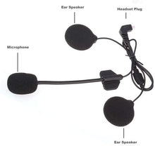 FreedConn Motorcycle Intercom Accessories Soft & Hard Earphone Mic for FDC-VB Helmet Intercom (5 Pin)