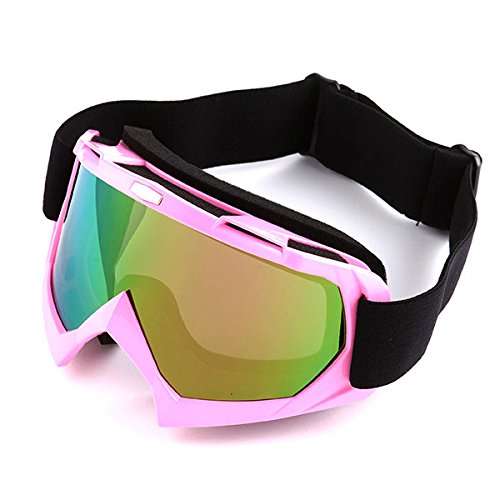 Motocross and enduro goggles for eyeglass wearers