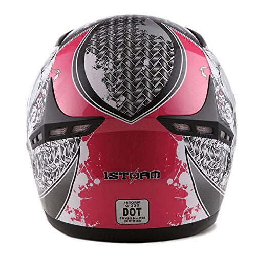 1STORM MOTORCYCLE FULL FACE HELMET BIKE BOOSTER HG335CLS