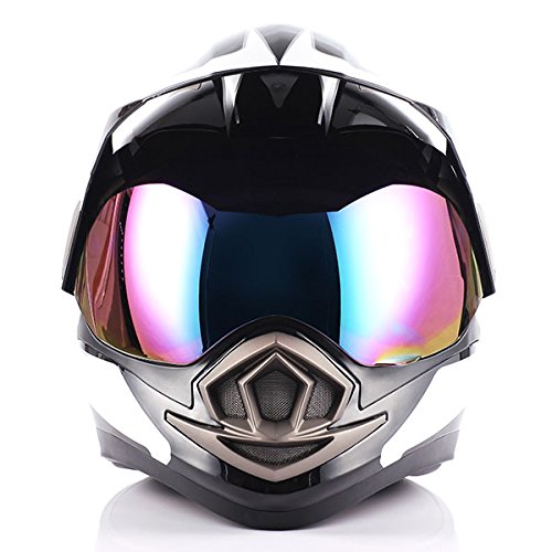 1Storm Dual Sport Helmet Motorcycle Full Face Motocross Off Road Bike: HGXP14A