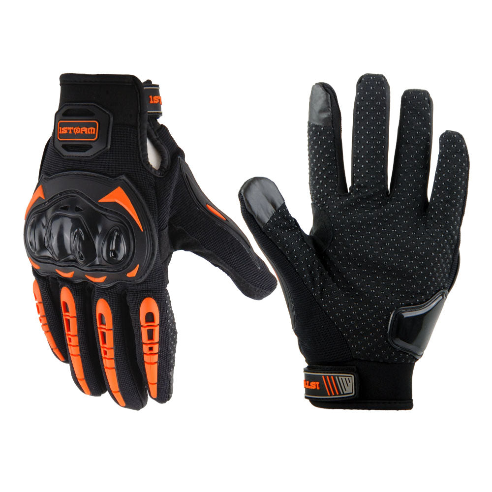 1Storm Motocross Motorcycle Gloves MCS17 BMX MX Bike Bicycle Cycling Hard Reinforced Knuckle Touch Screen