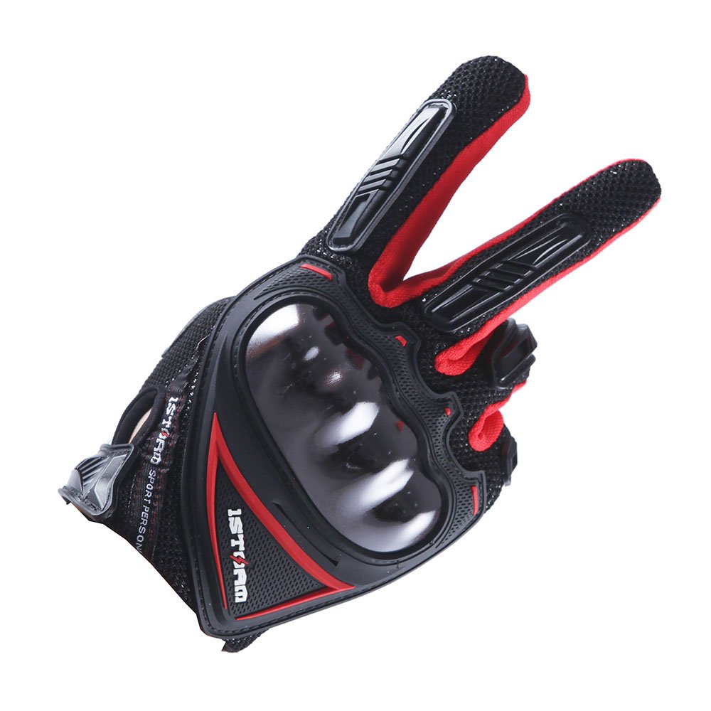 1Storm Motocross Motorcycle Gloves BMX MX Bike Bicycle Cycling Hard Reinforced Knuckle Touch Screen: GLV_MC44